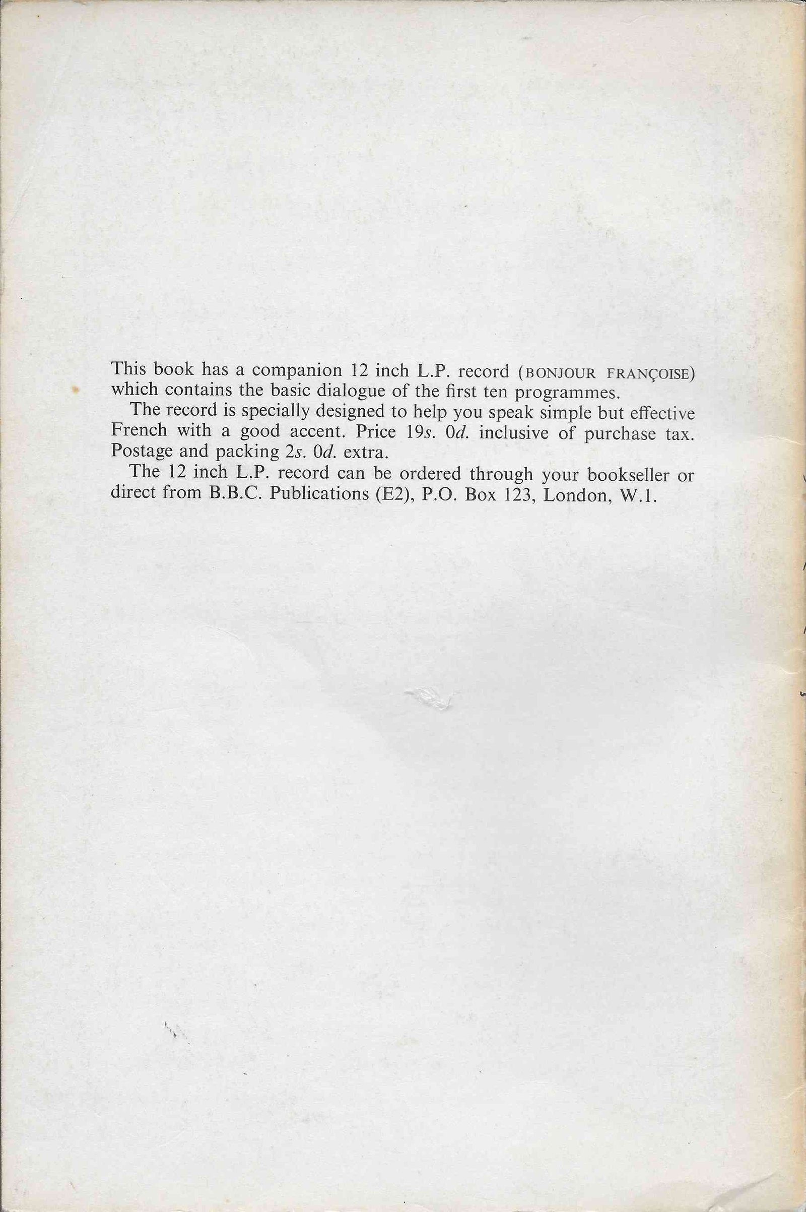 Back cover of books-OP 41